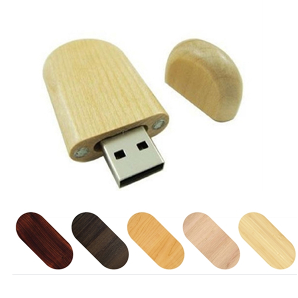 Wood USB Flash Drive w/Magnetic Closure 6