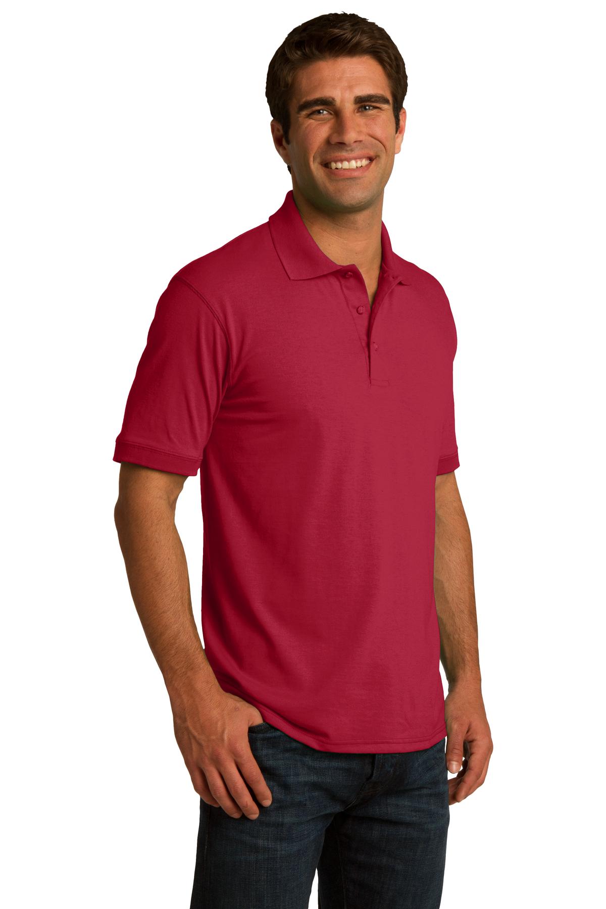 Port & Co Core Blend Jersey Knit Polo. KP55 215
