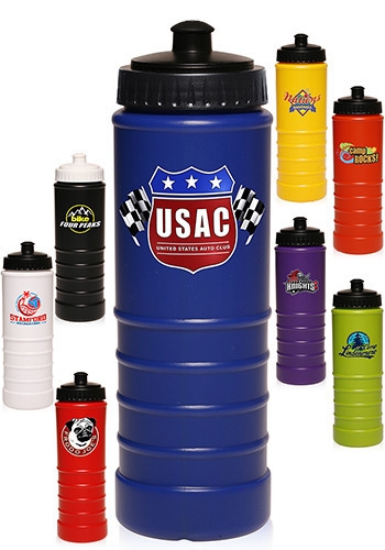 23 oz Push Top Water Bottle 2
