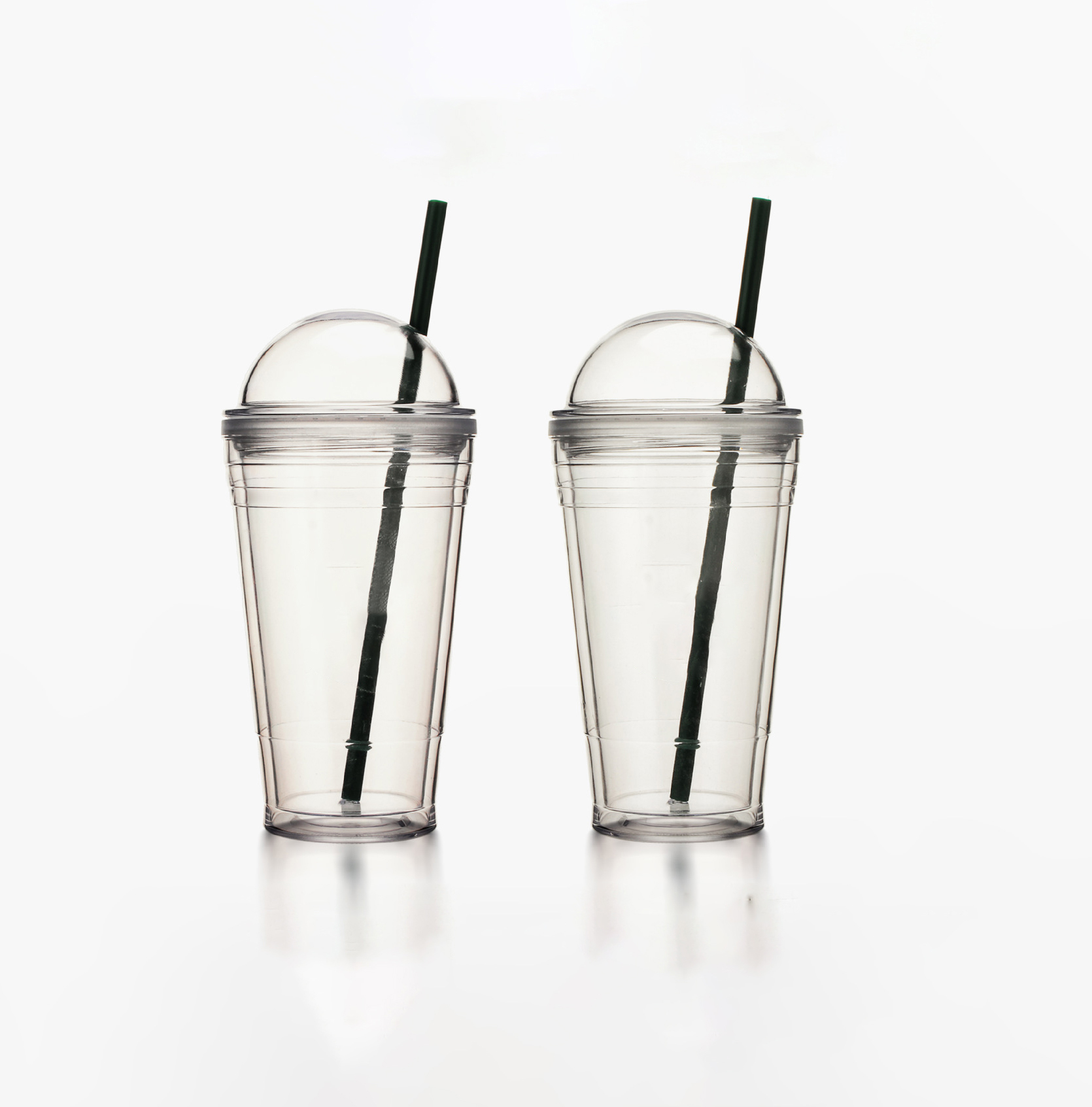 Double Wall Tumbler w/Lid and Straw 2
