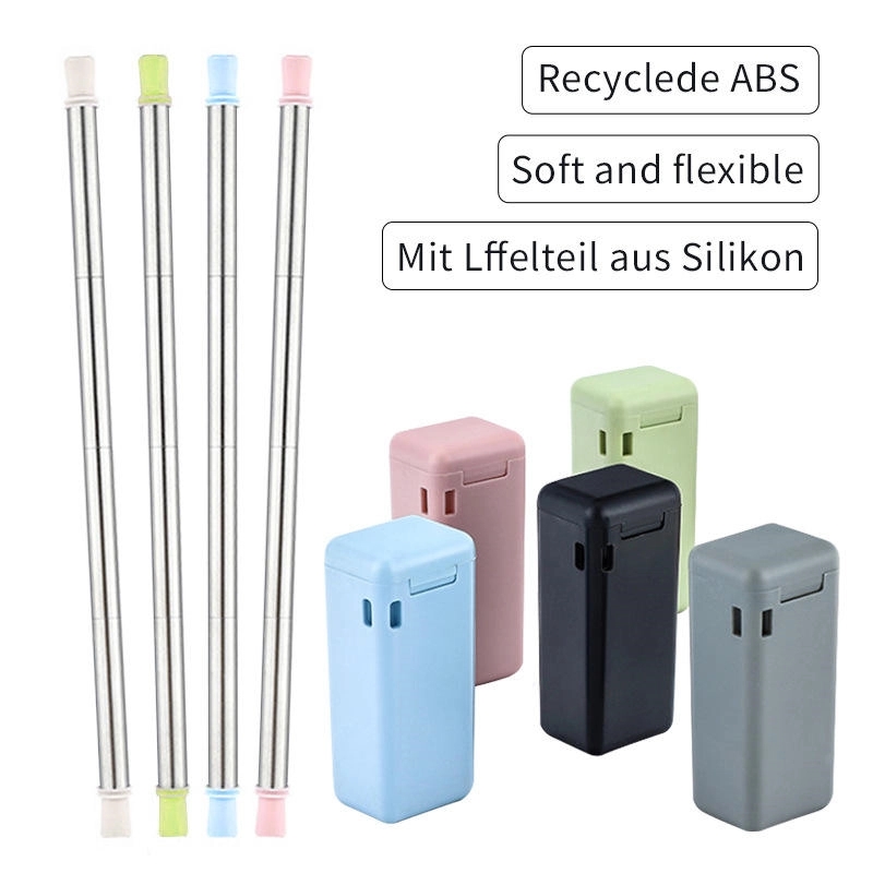 Folding Telescopic Straws 4