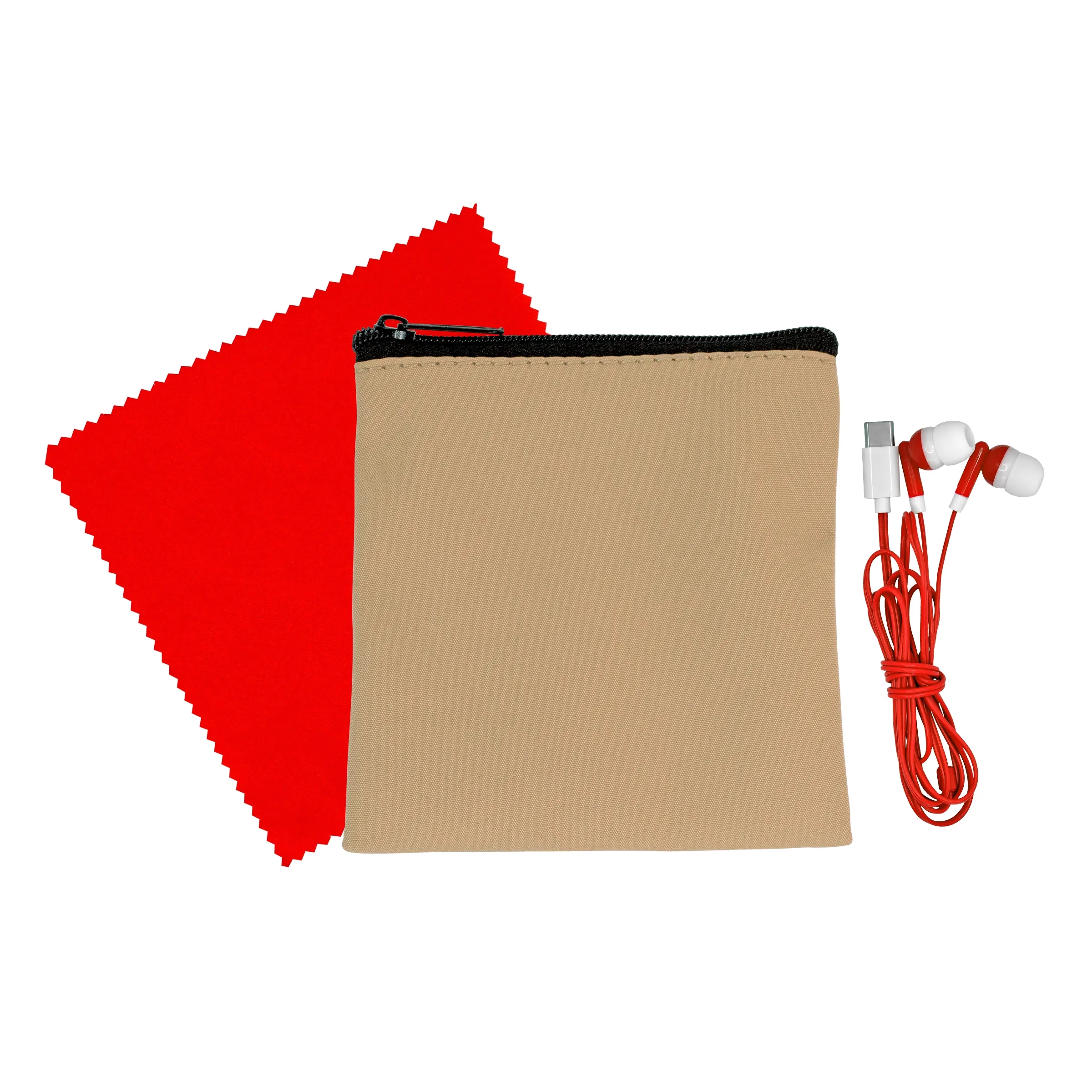 Executive Cloth & Ear Bud Set 18