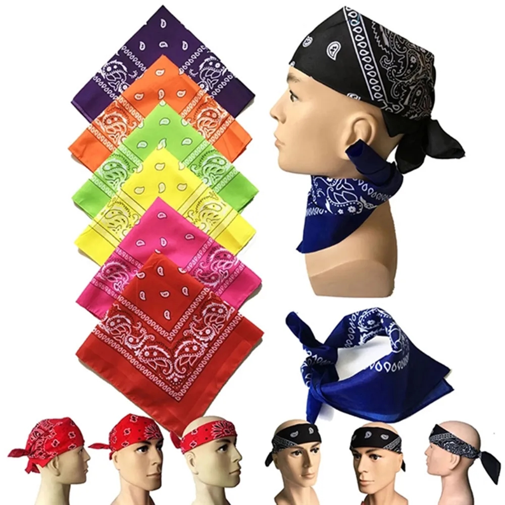22" x 22" Multi-Purpose Bandana Headbands 3