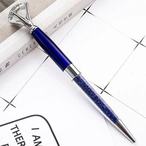 Diamond Metal Ballpoint Pen, 10