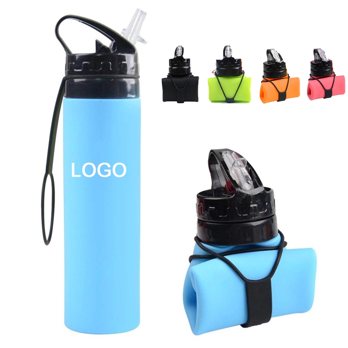 Collapsible Water Bottle Silicone 2