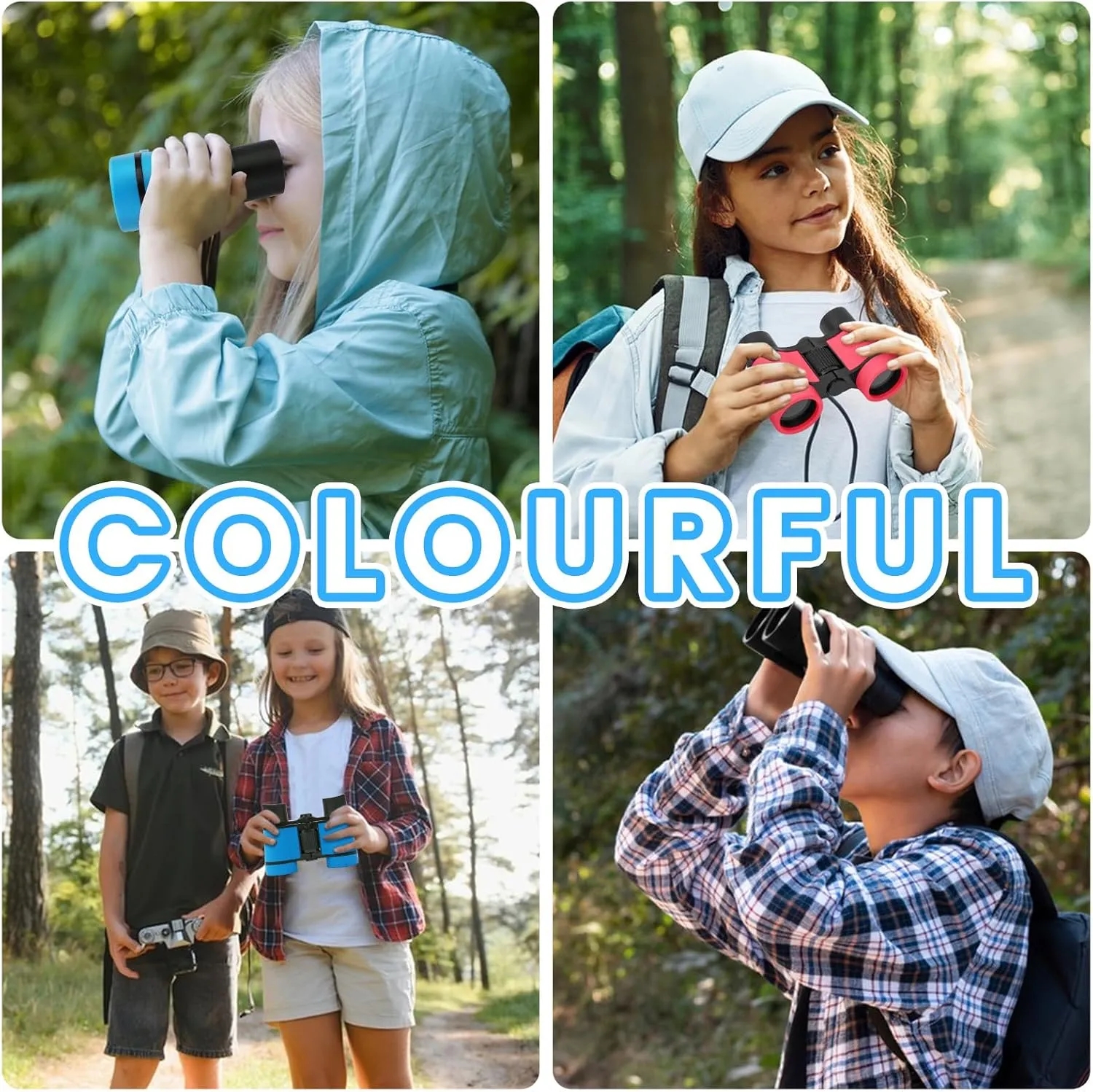 Multi-Colors Kids Binoculars 6