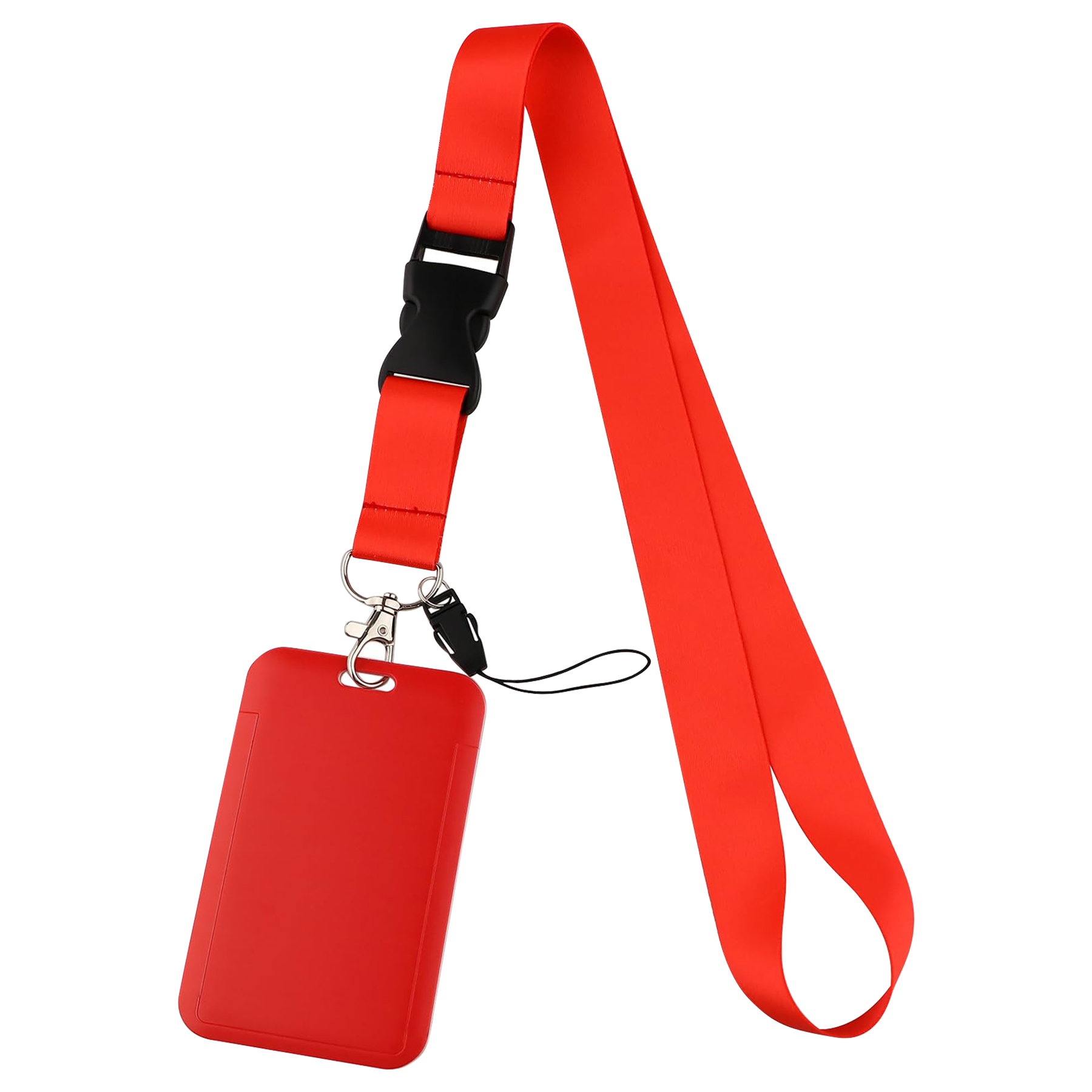 Vertical Version Work Permit Card Holder With Hanging Rope 21