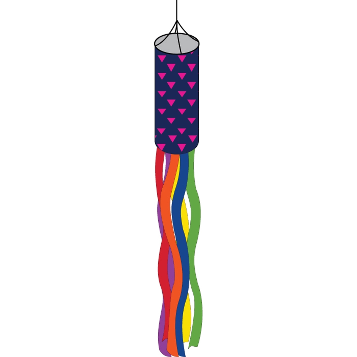 New Old Glory Triangles Windsock 2