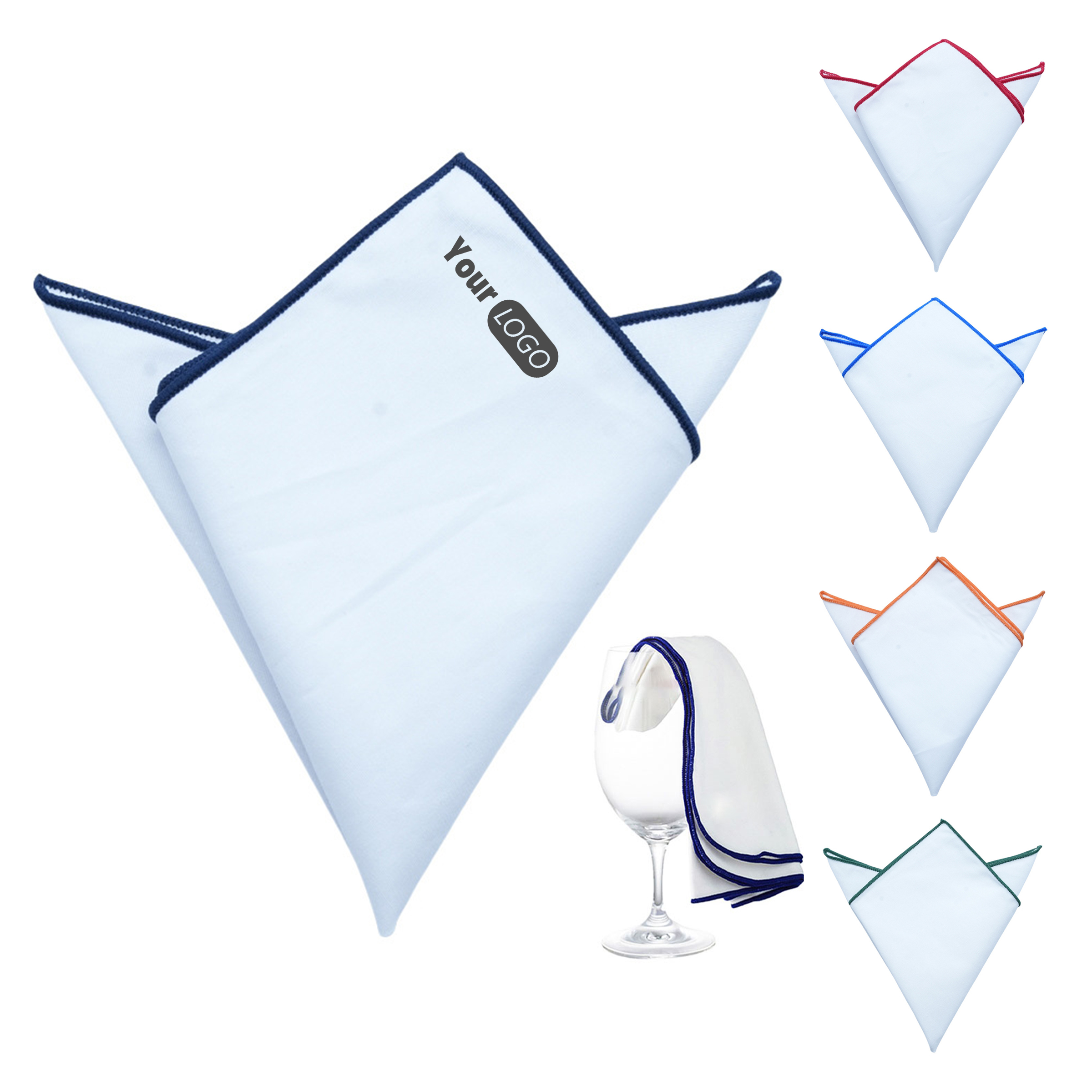 Microfiber Premium Microfiber Wine Glass Polishing Cloth For Spotless Shine 2