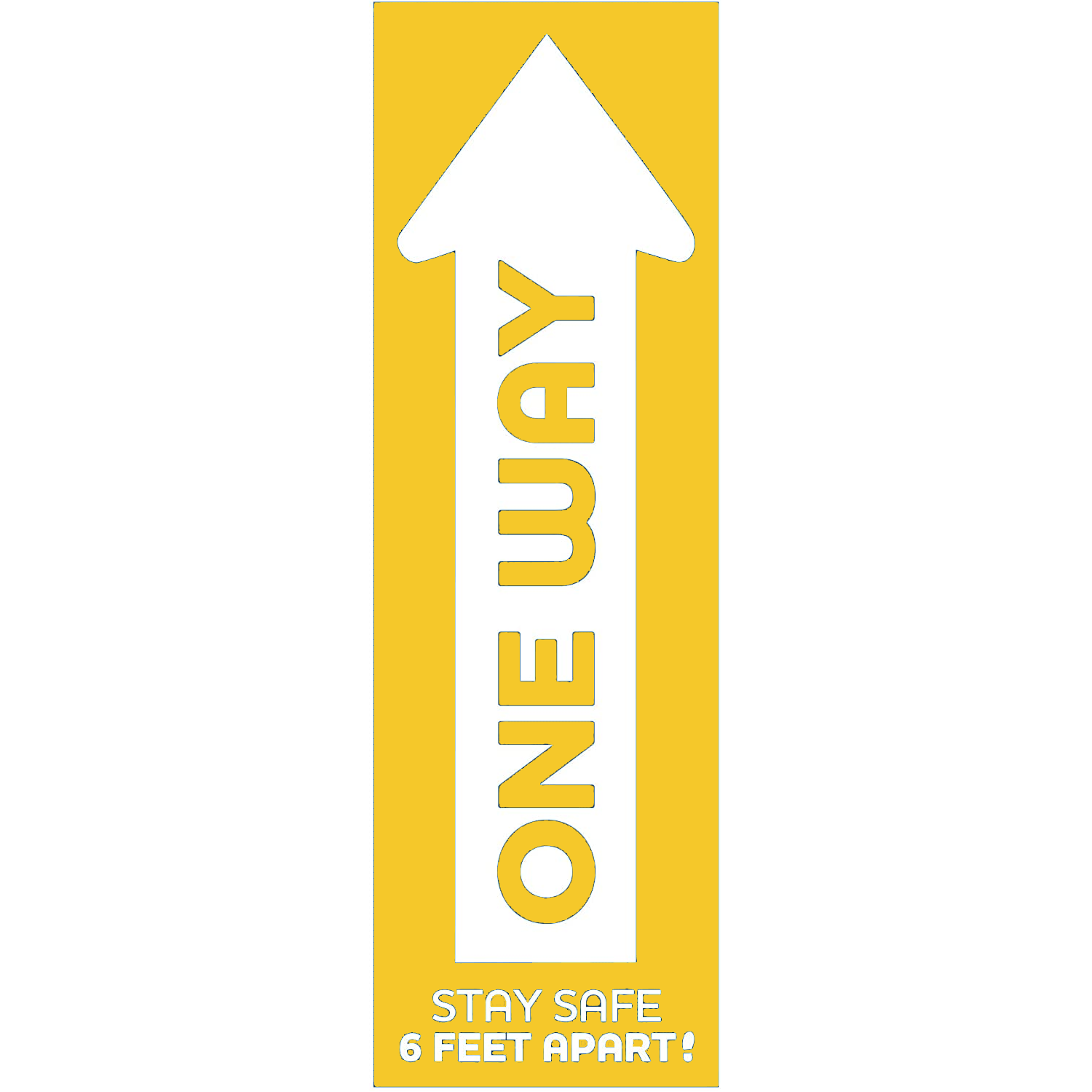 Rectangle Custom Floor Decal 1