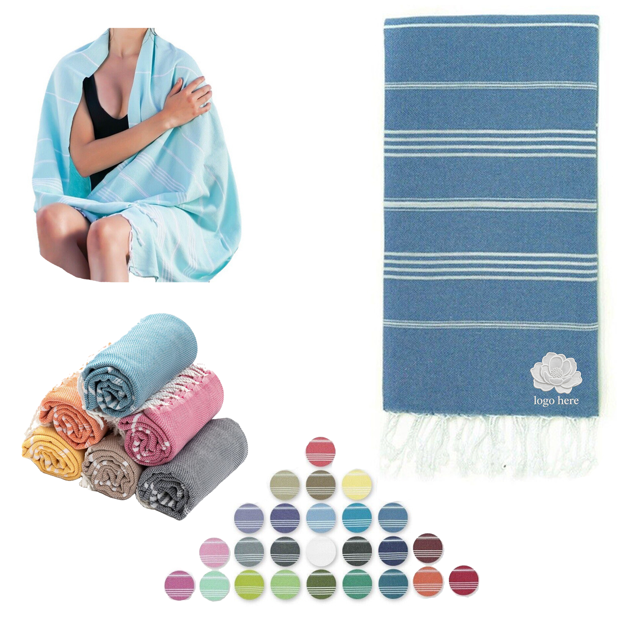 Sand Free Quick Dry Turkish Towel 14