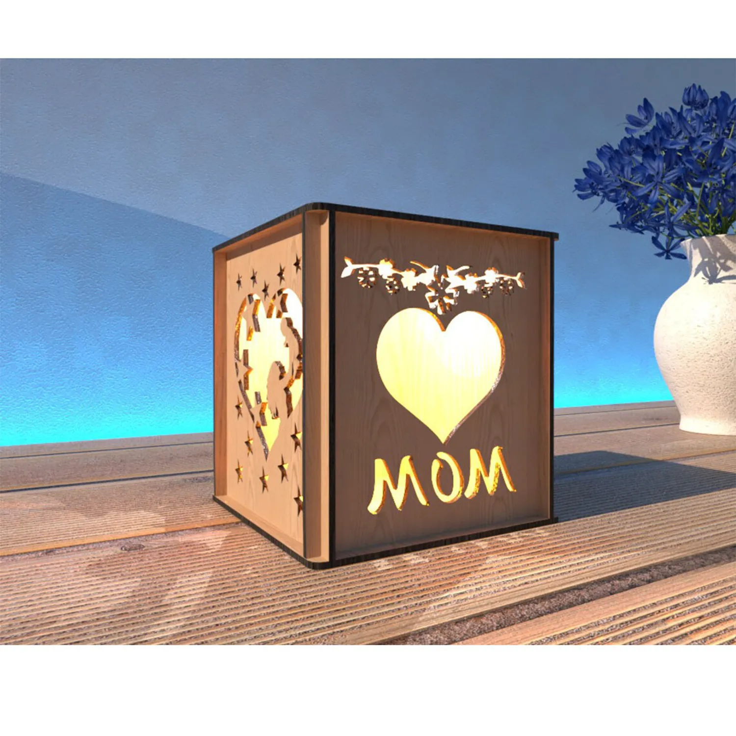 Creative Projection Wooden Box 2