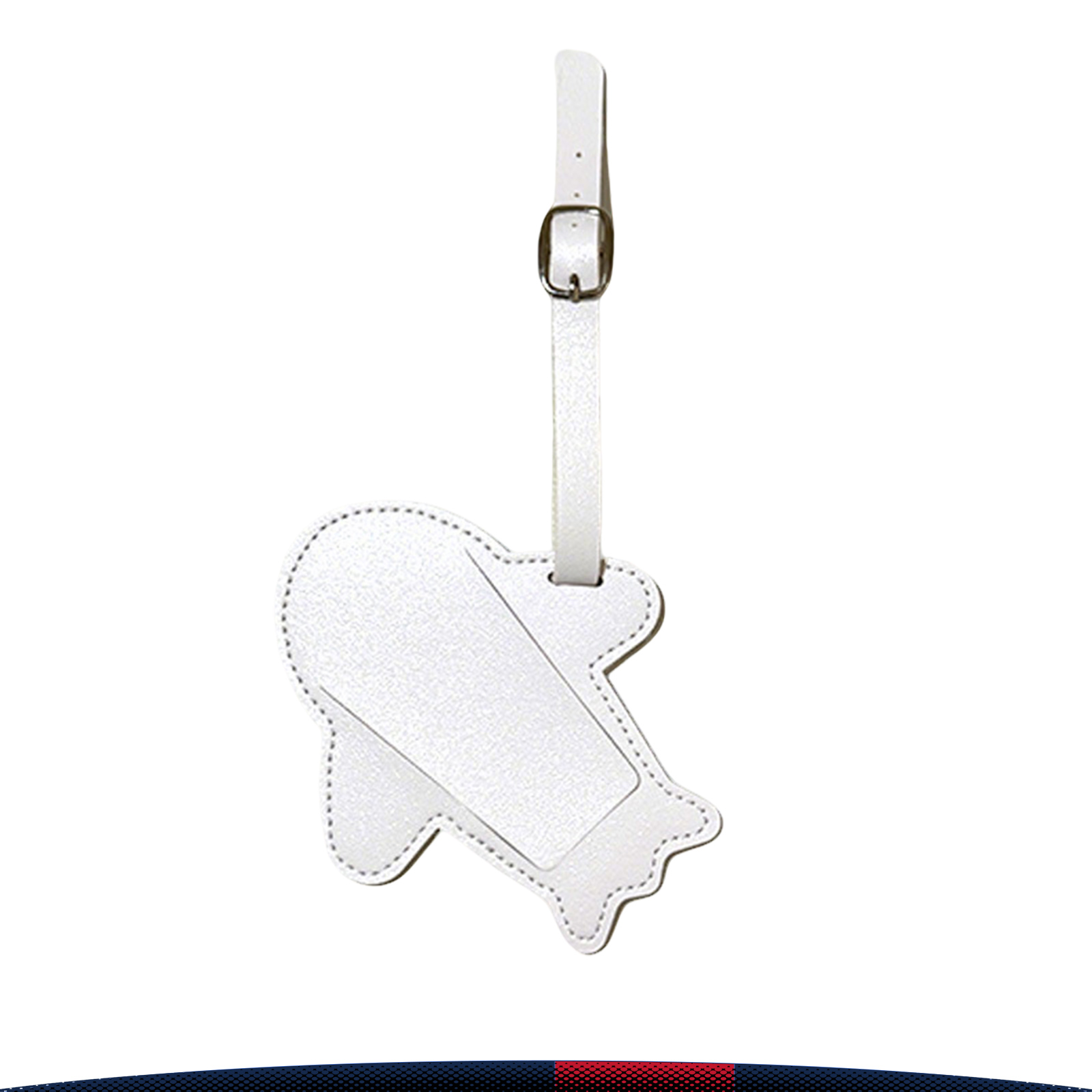 Jibblet Airplane-Shaped PU Leather Luggage Tag 6
