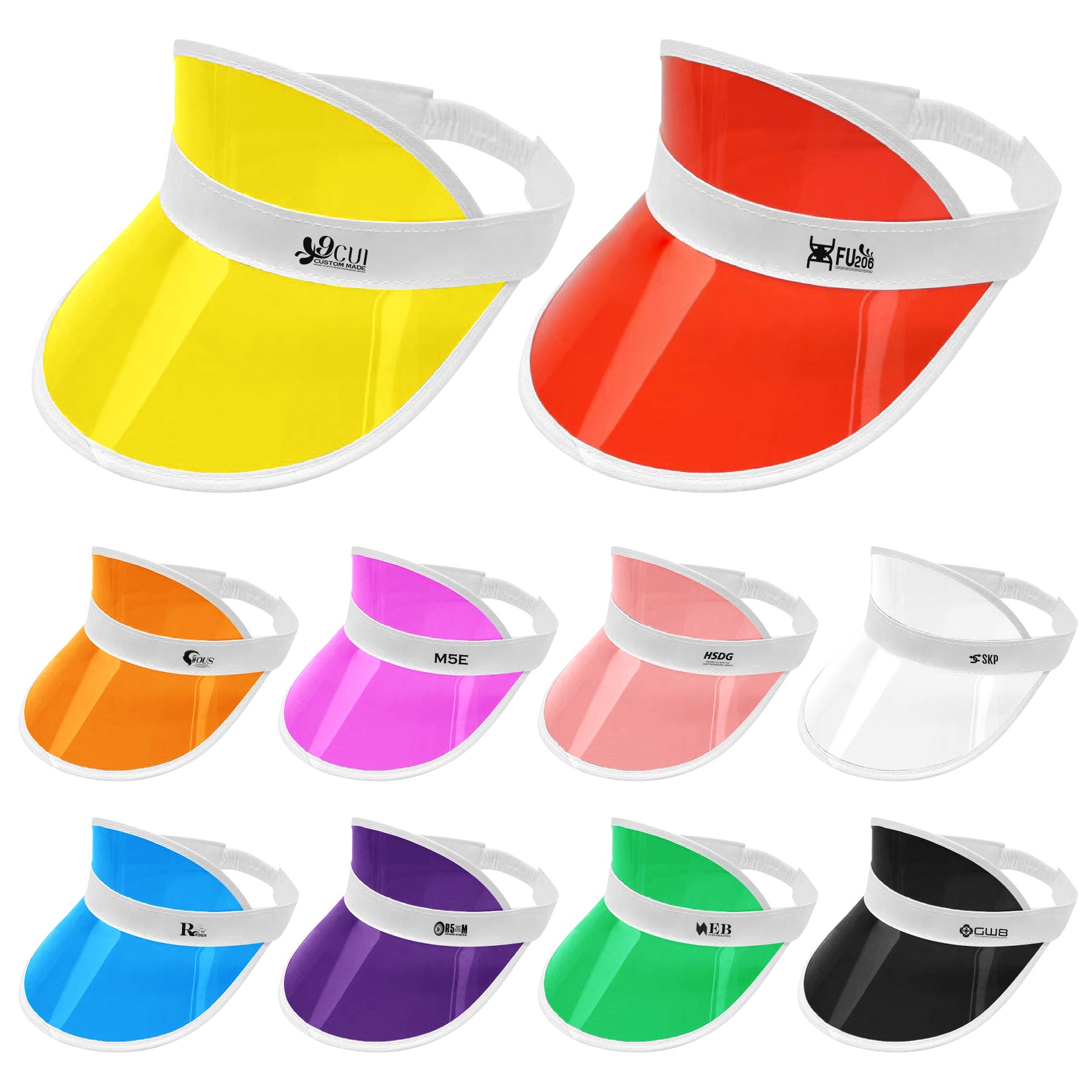 Unisex Sun Visors with UV Protection 2