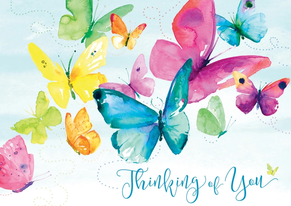 Thoughtful Wishes Thinking of You Cards 1