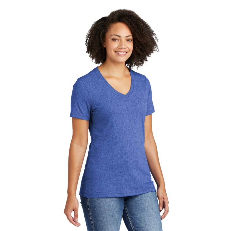 AllMade Women's Recycled Blend V-Neck Tee 19