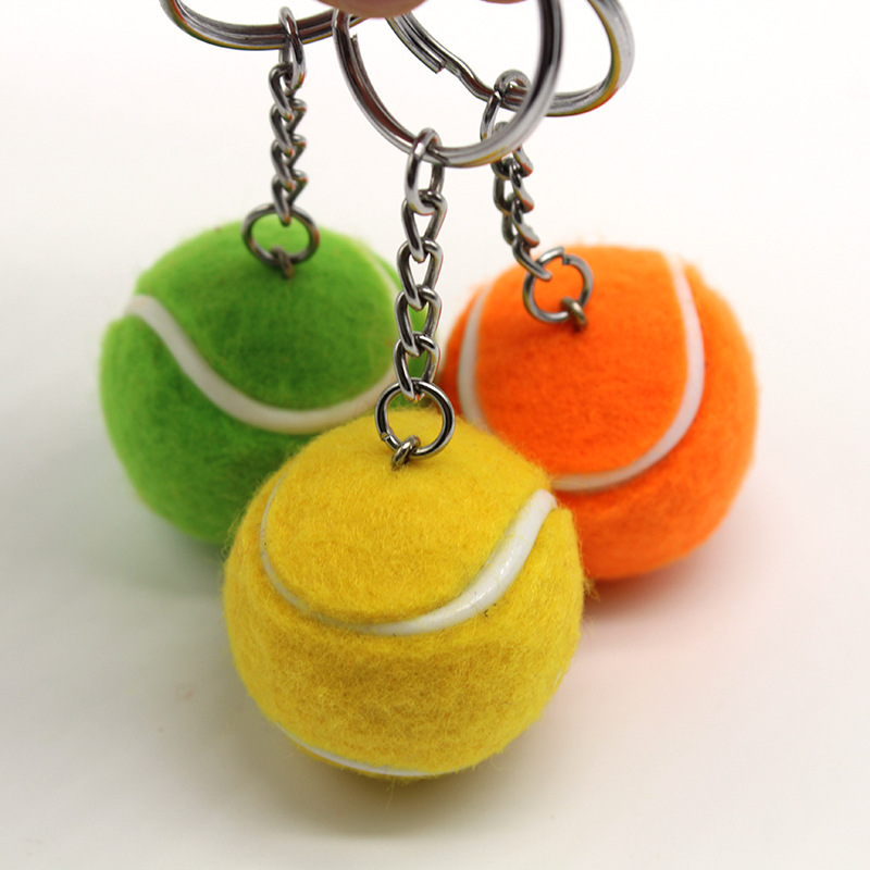 Customizable Tennis Keychain Pendant 6