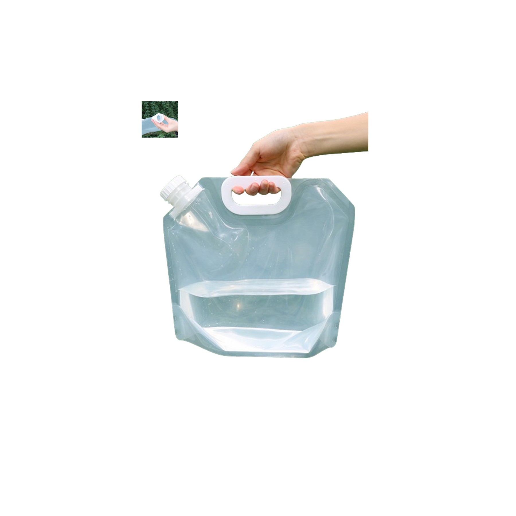 1.3/2.6 Gallon Collapsible Water Container Bag 1