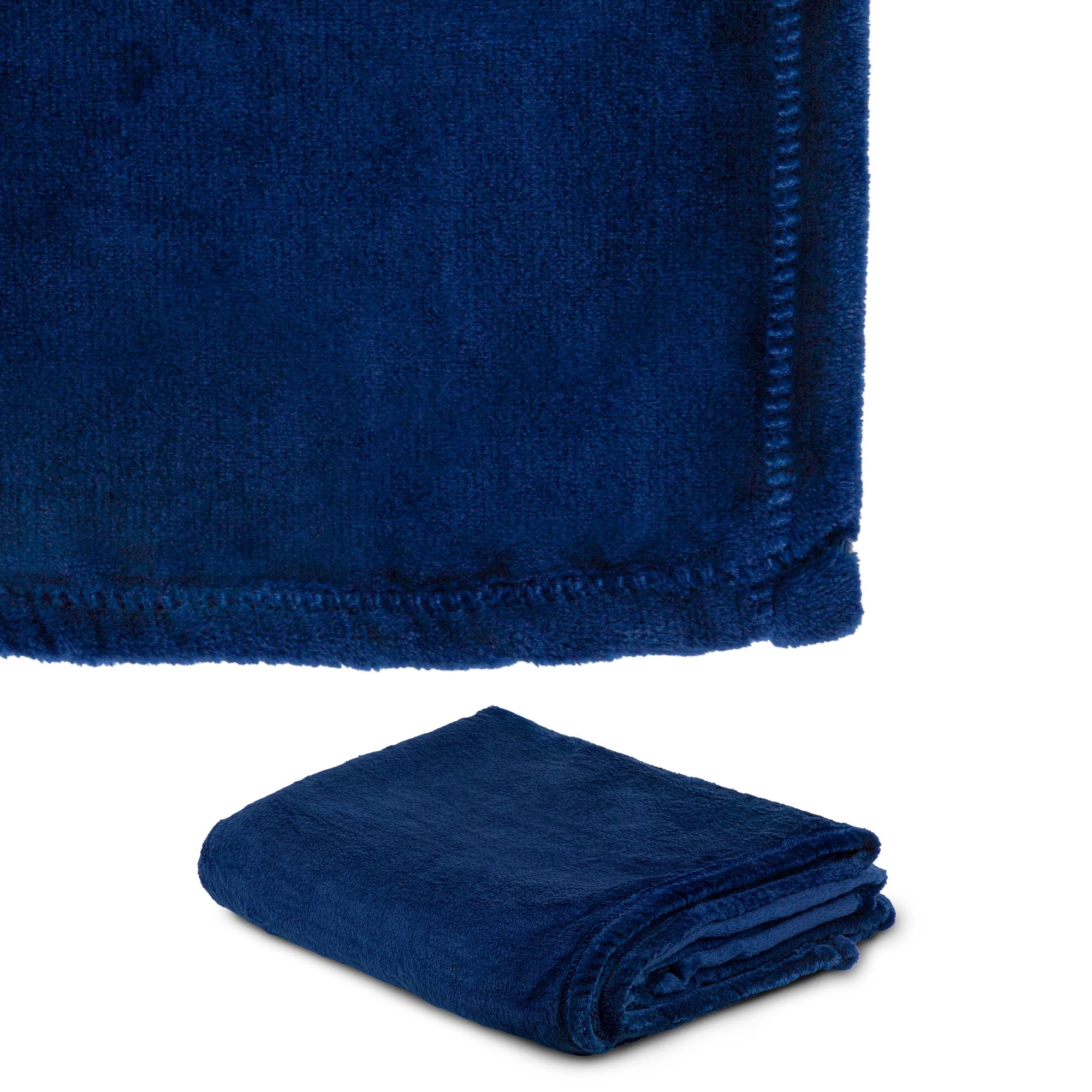 300g Mink Touch Embroidered Luxury Blanket 50" x 60" 3