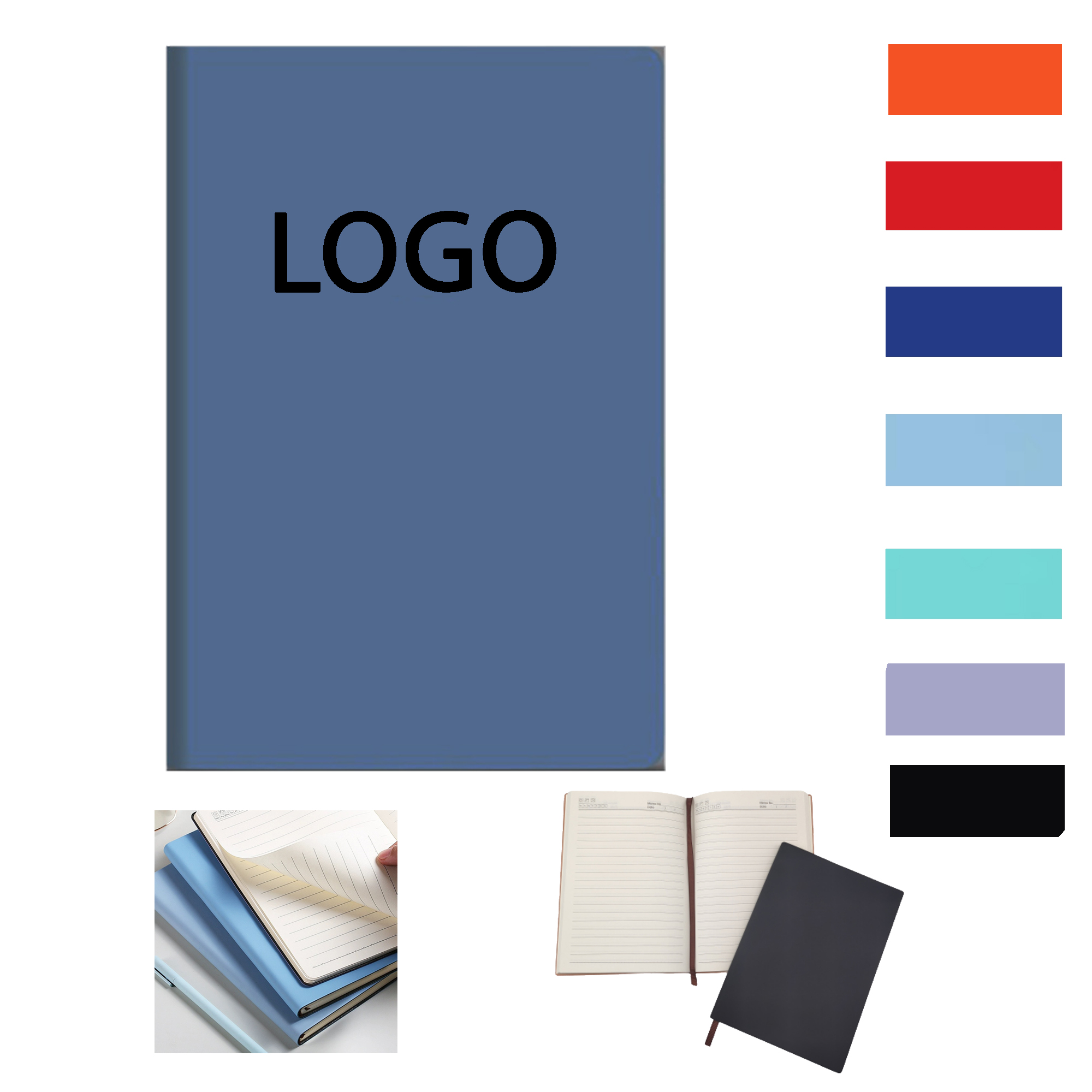 Elegant PU Cover Notepad 3