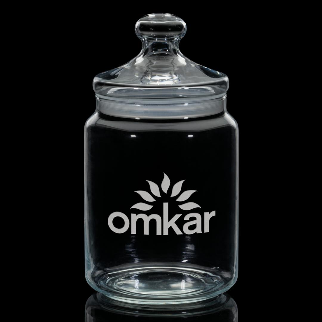 Somerset Jar & Lid - Deep Etch 2