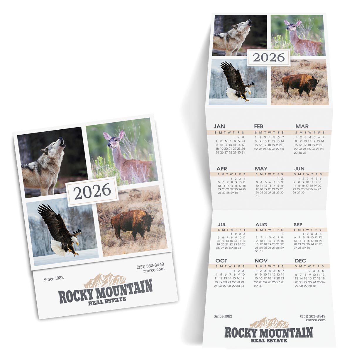 Wildlife Trifold Calendar 1