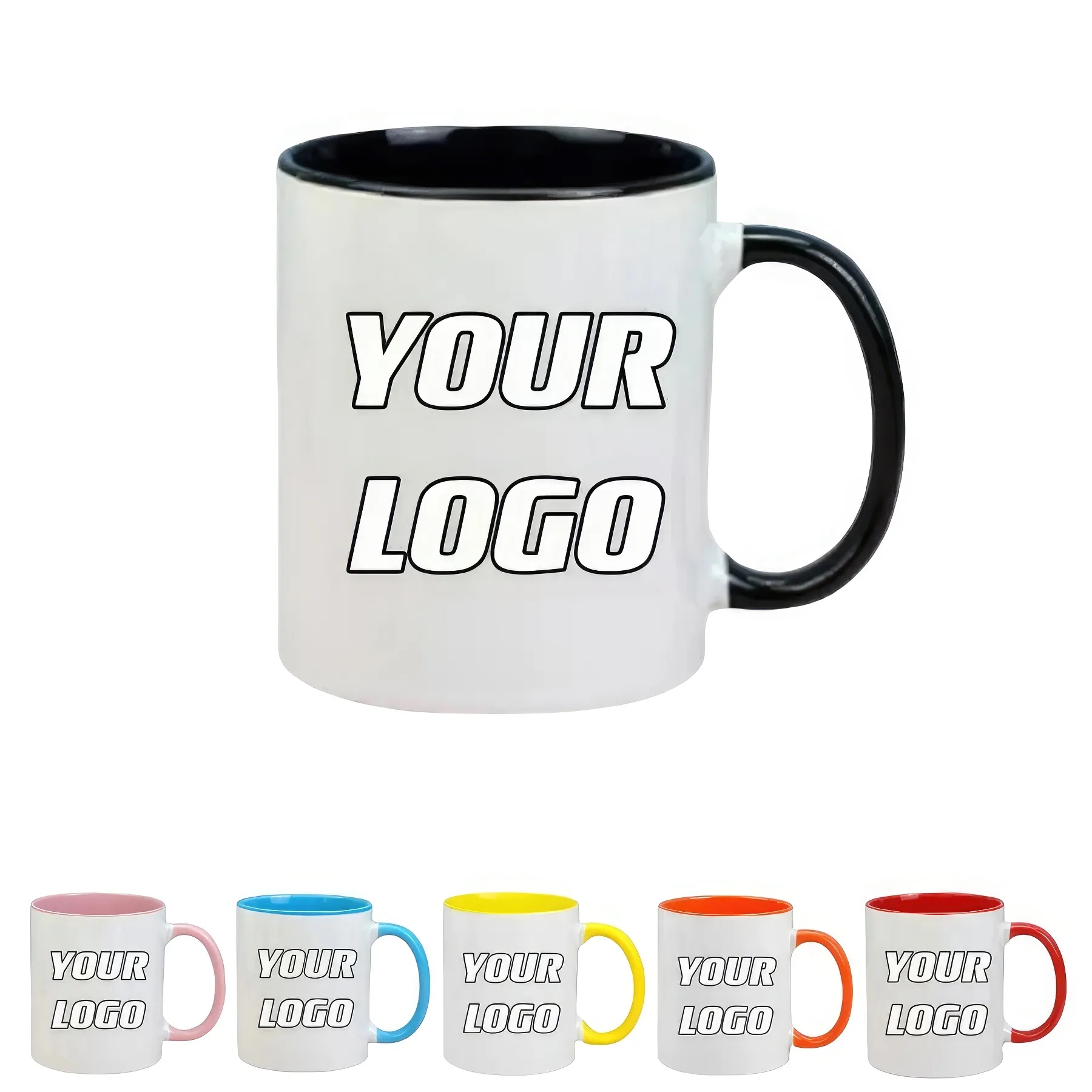 11oz Clasiic White Coffee Mug 4