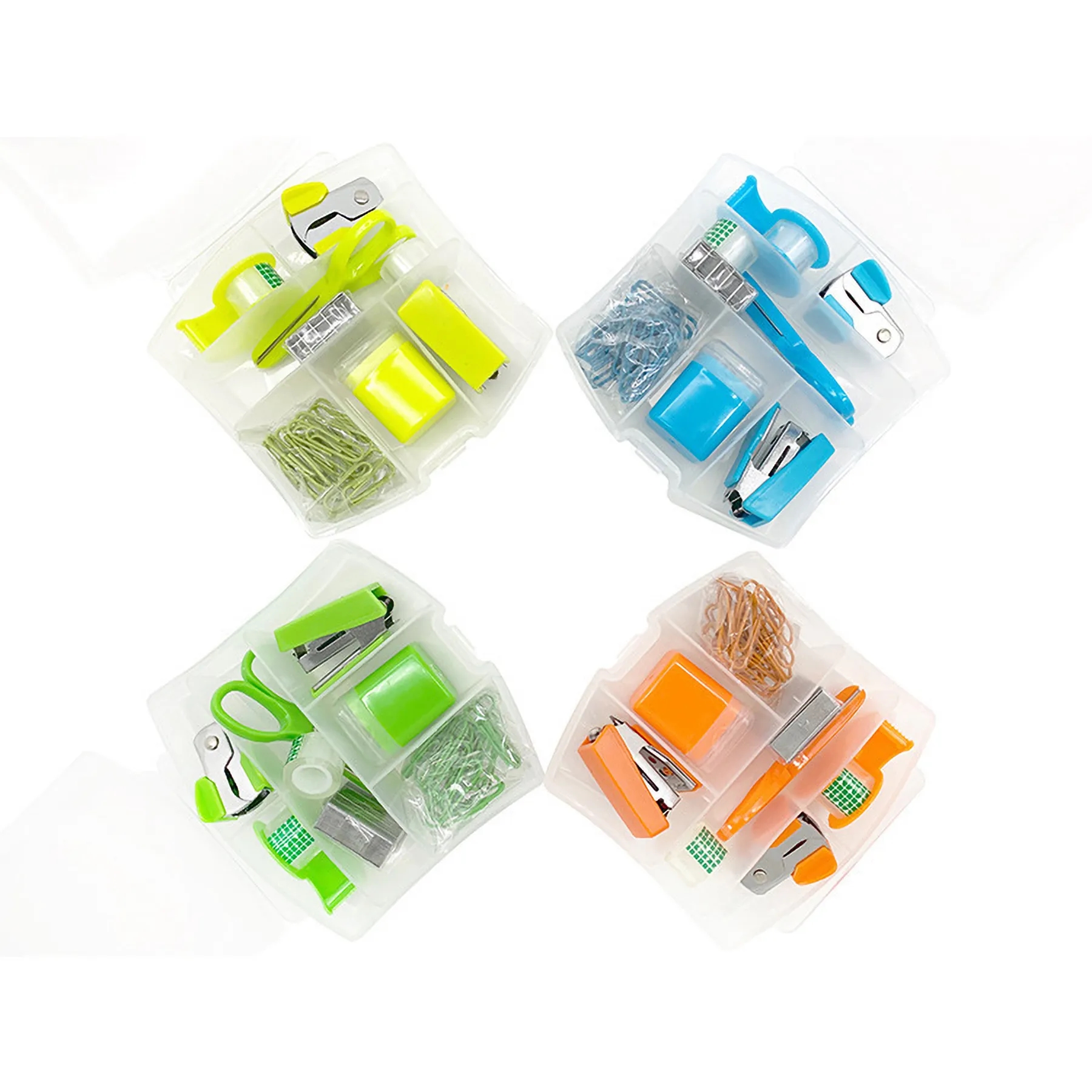 Portable 8Pcs Stationery Kit For Office 3