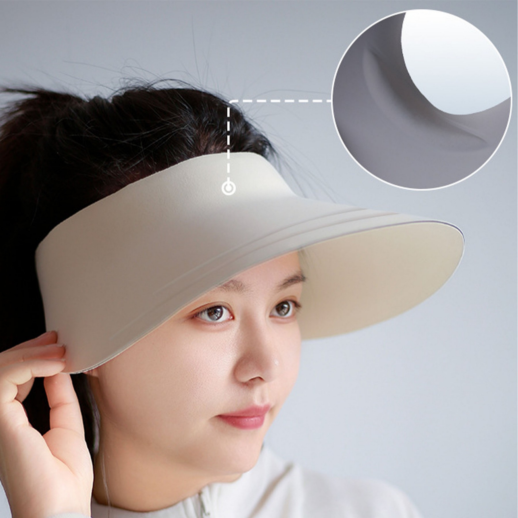Cotton Sun Visor 2