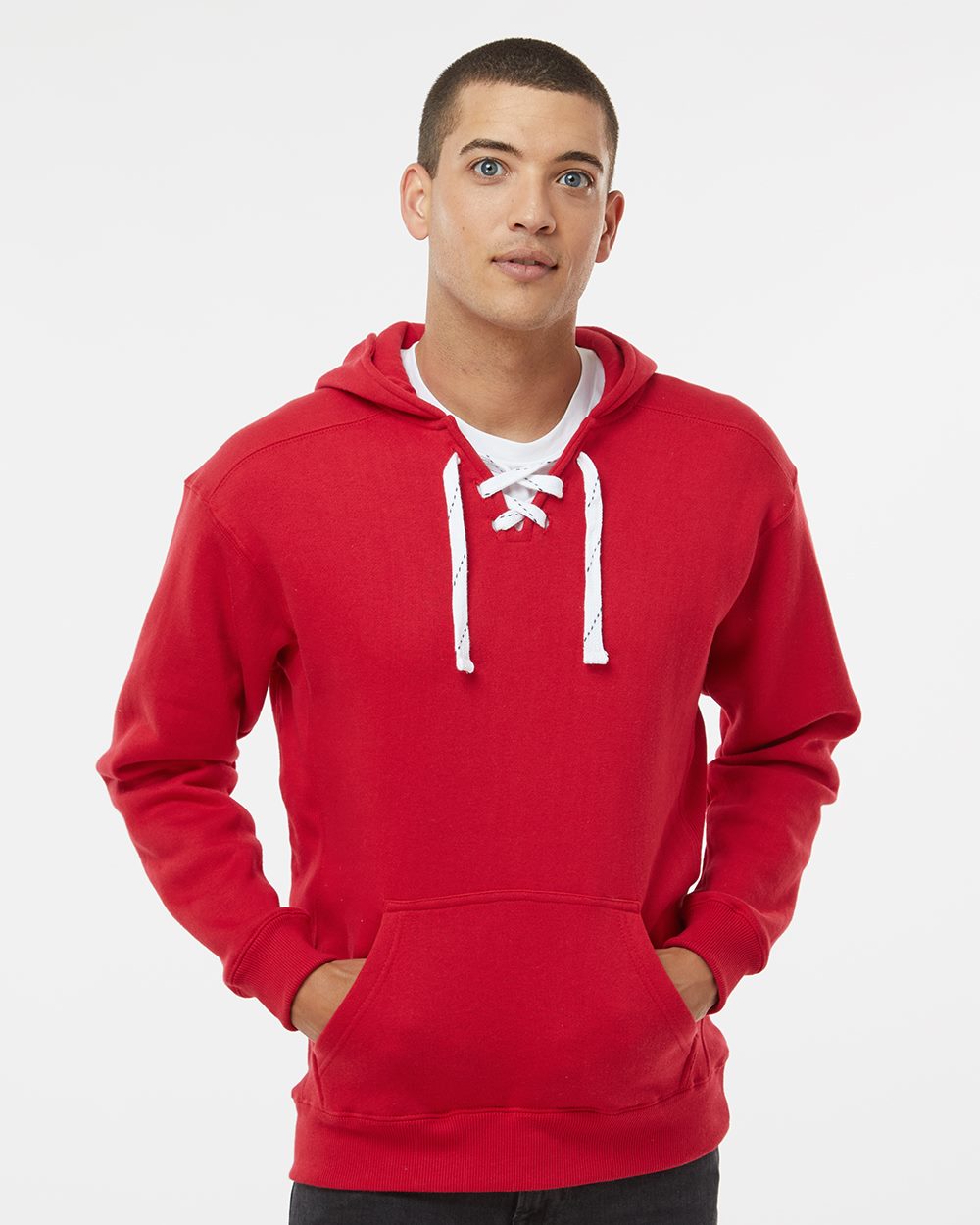 Men's Sport Lace Hooded Sweatshirt - 8830, custom hoodie or sweatshirt with logo imprint 81