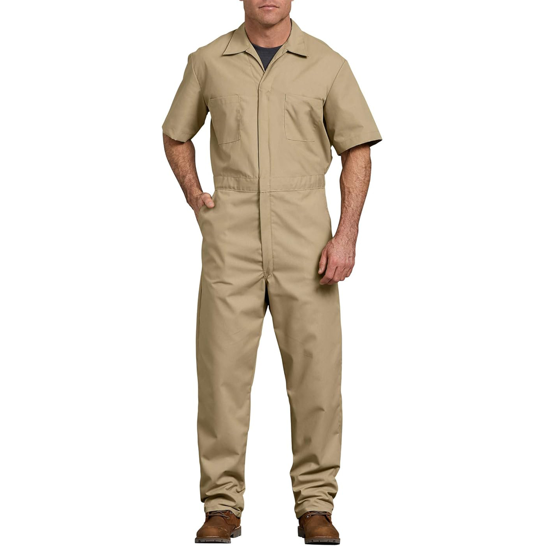 Men's Short Sleeve Coverall 10