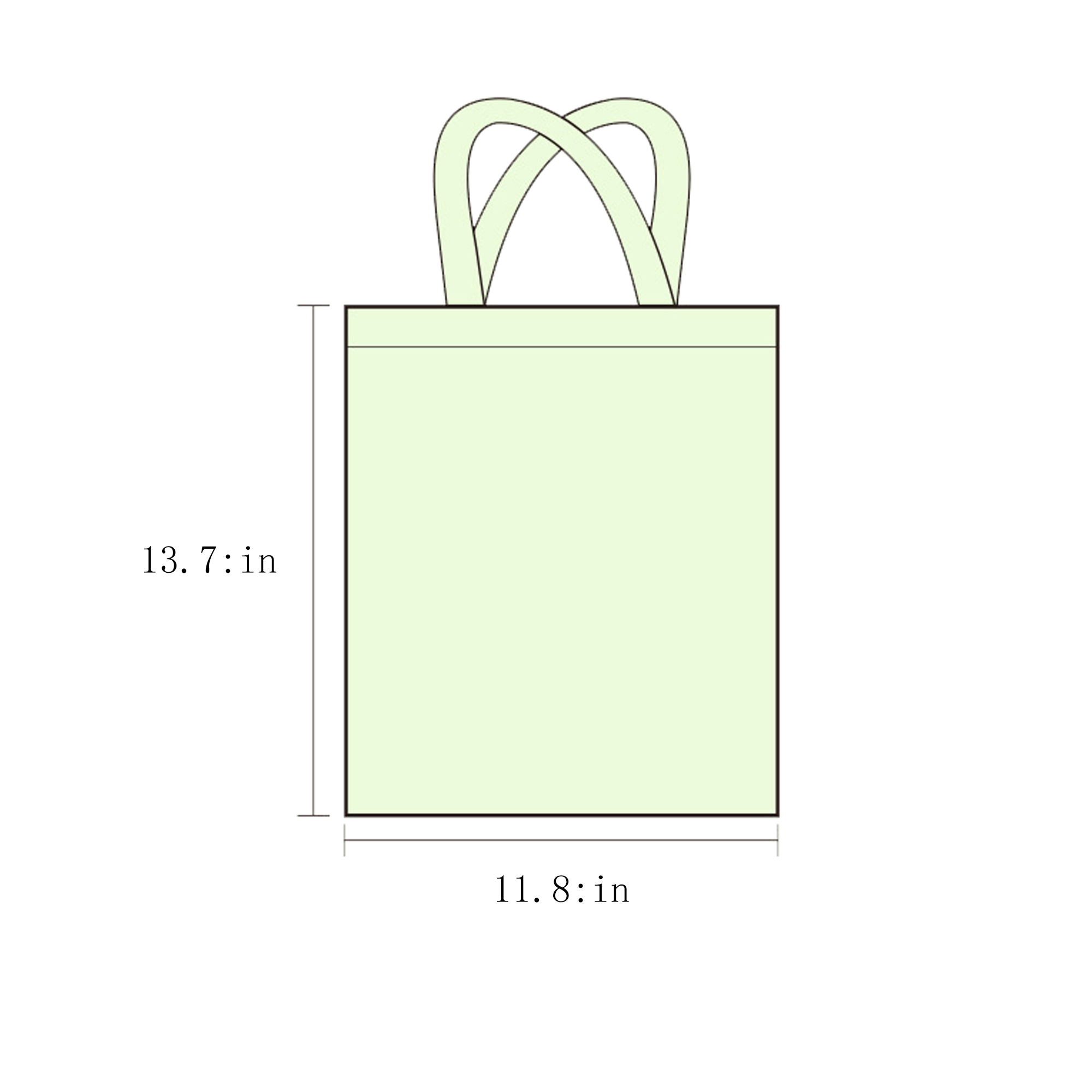 Reusable Cotton Canvas Shopping Bag With Logo, custom tote bag with logo imprint 3