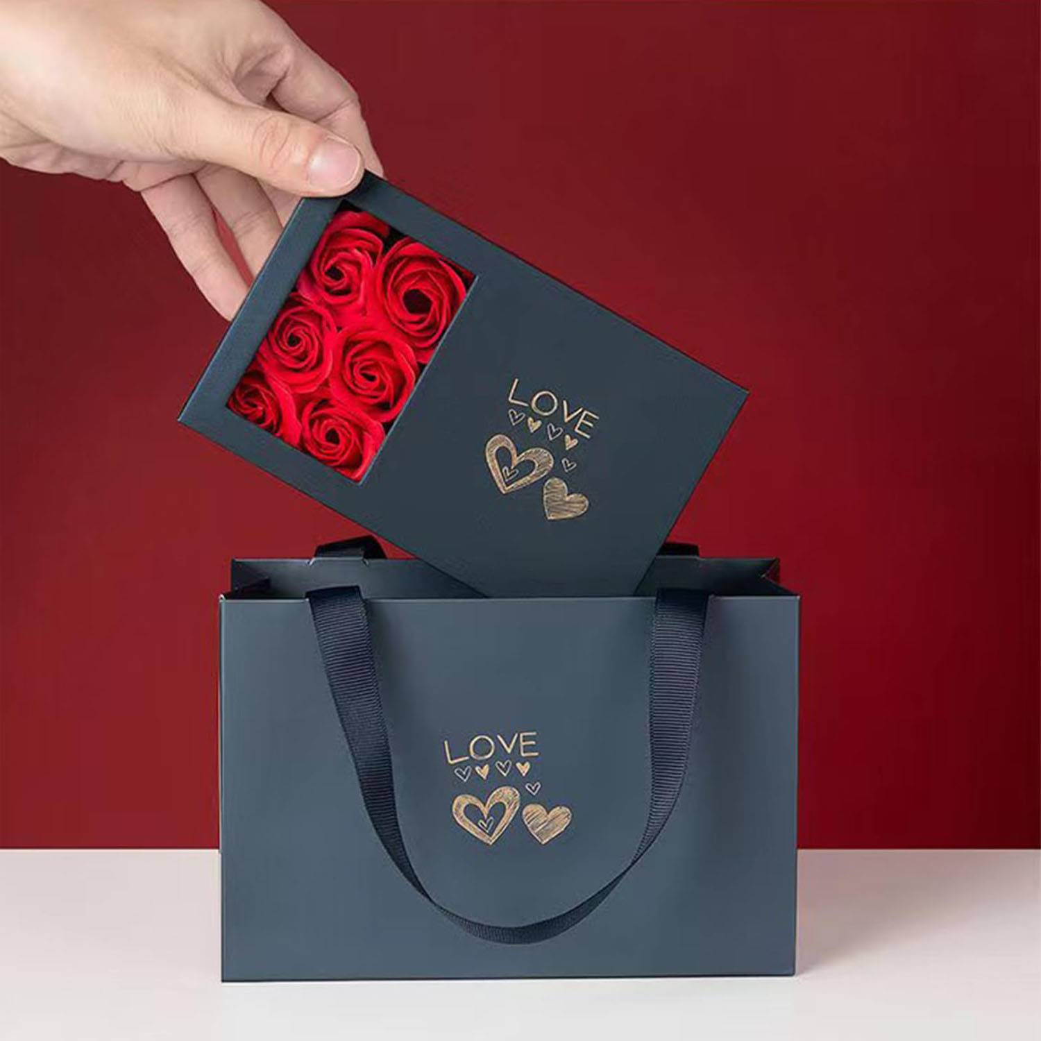 Romantic Rose Jewelry Gift Box for Valentine's Day 3