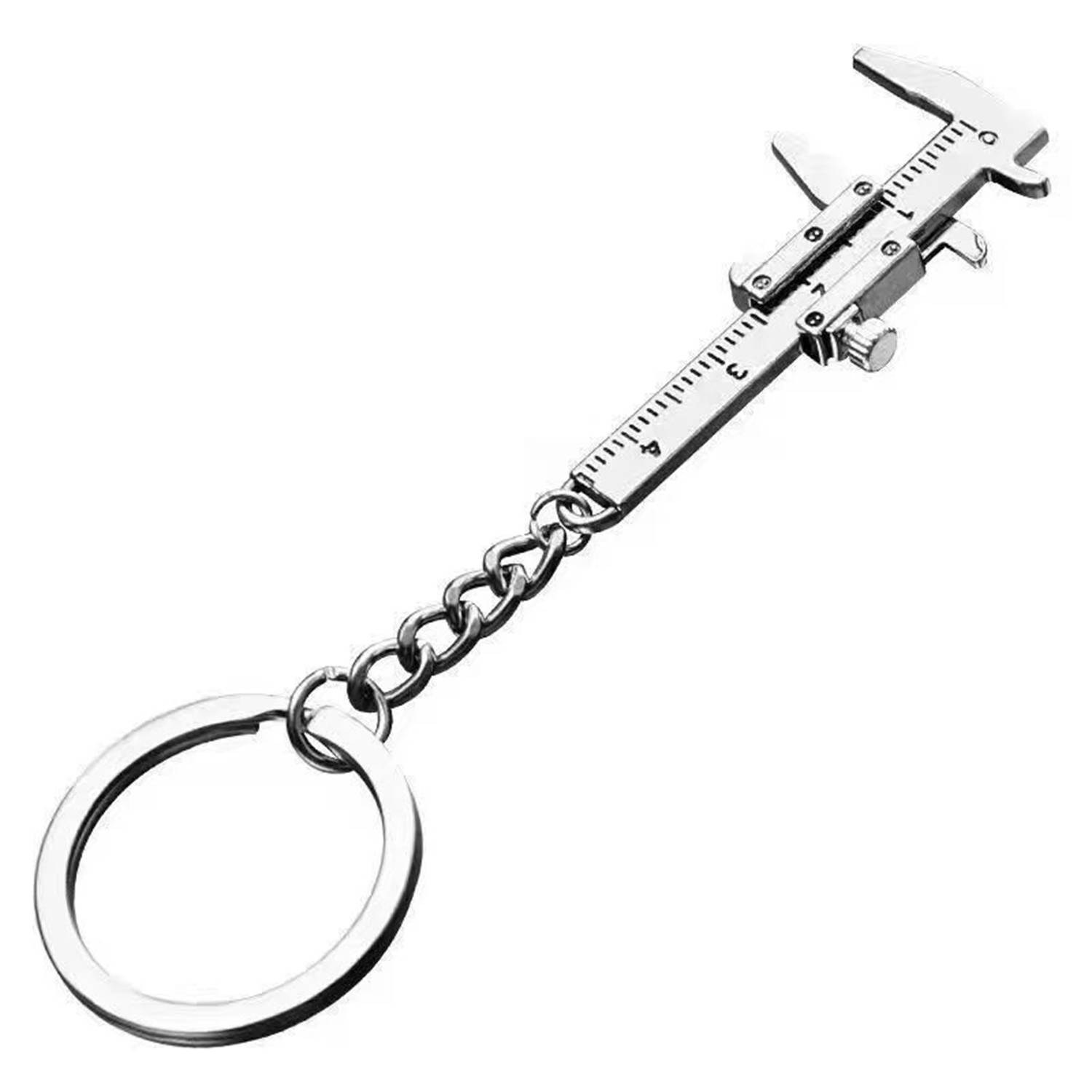 Mini Vernier Caliper Keychain 4