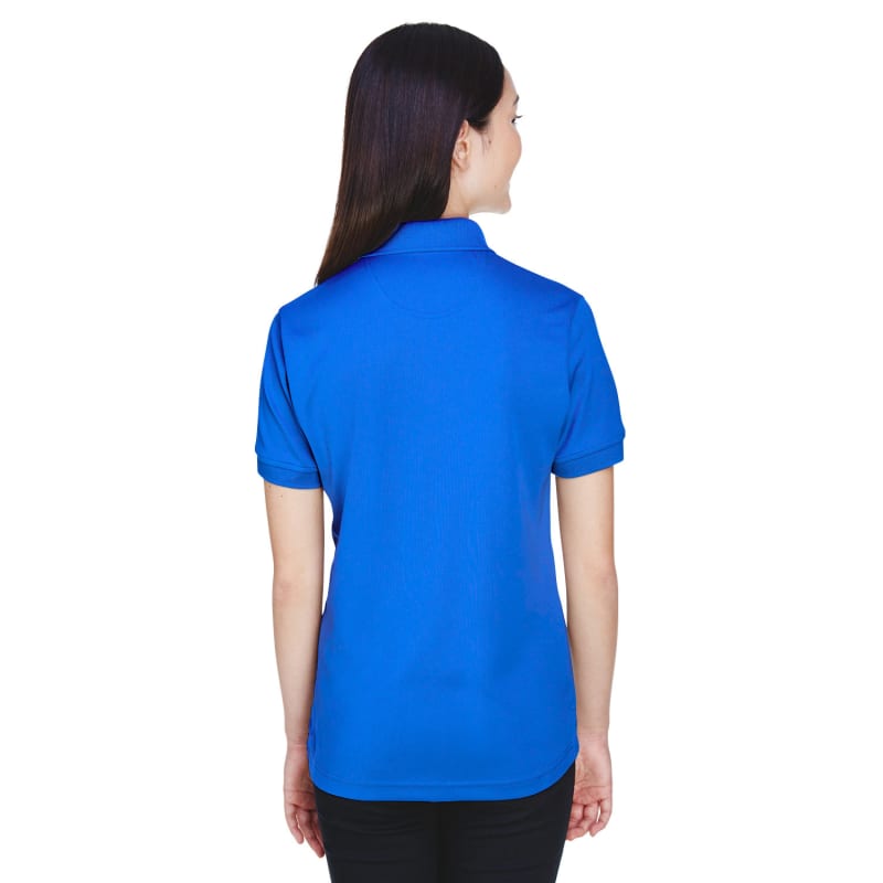 UltraClub Ladies' Platinum Performance Piqué Polo With TempControl Technology 7