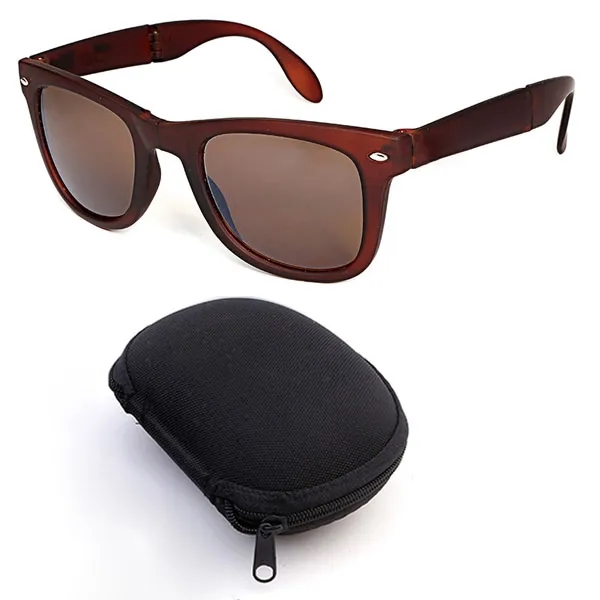 Compact Foldable Sunglasses With Case 3
