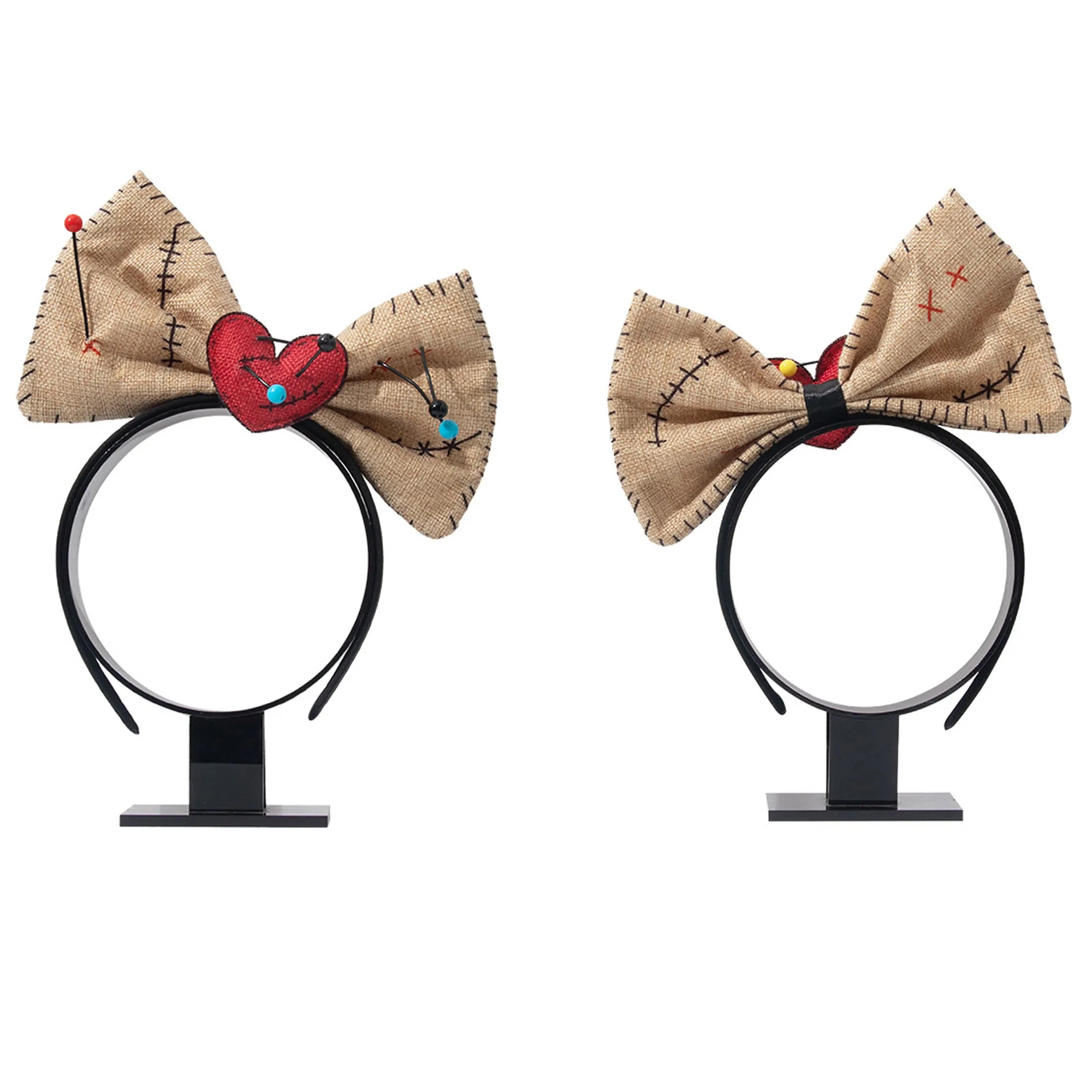 Spooky Halloween Voodoo Doll Necklace Headband Cosplay 6