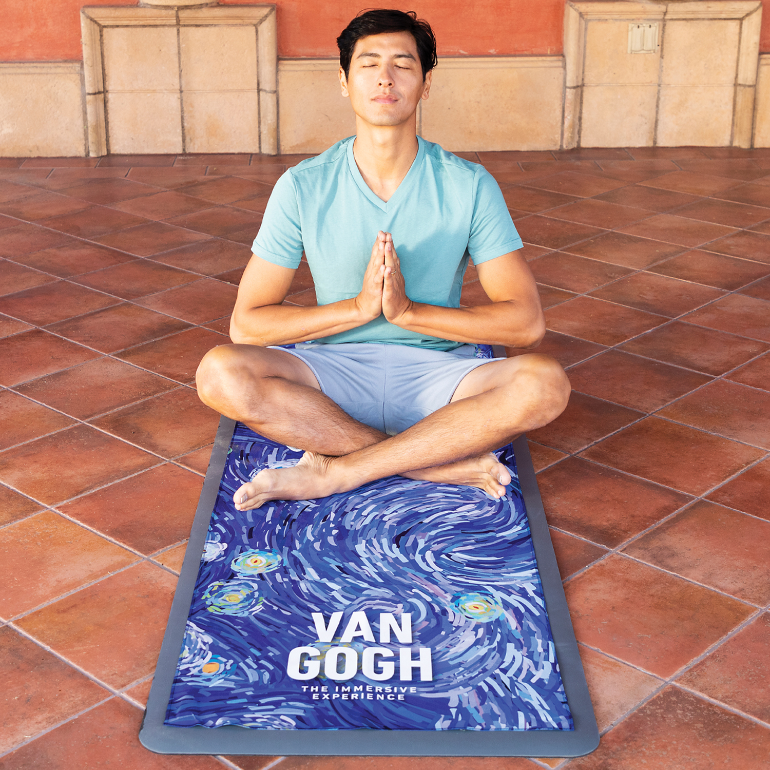 24X68 100% polyester Yoga towel made of BQ1001 material 1