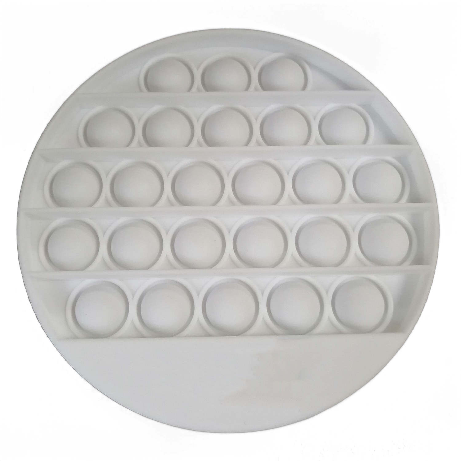 Silicone Round Push Pop Bubble Fidget Toy 2