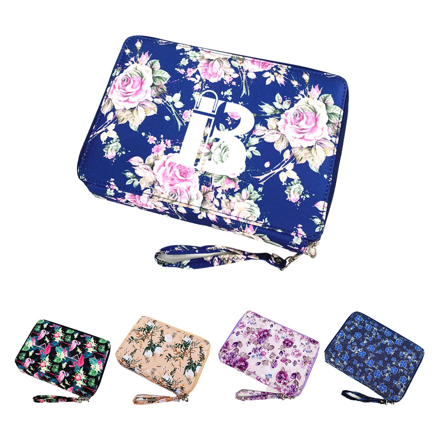 Oxford Cloth Large Capacity Printed Multi-color Pencil Bag 2