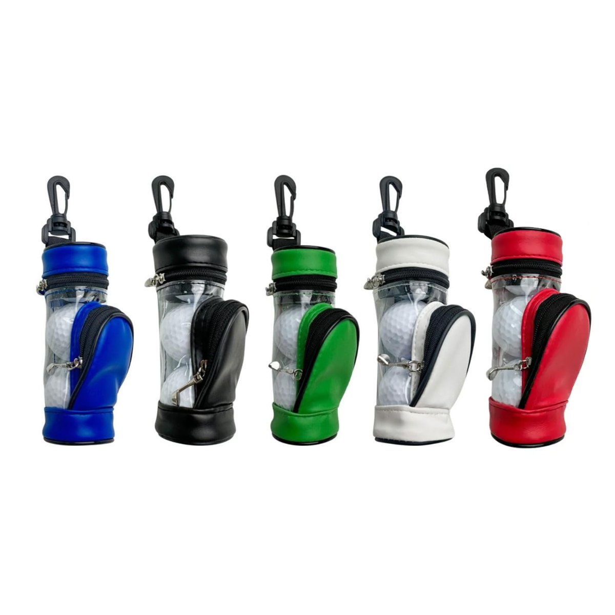 Portable Golf Ball Tee Holder with Clip 1