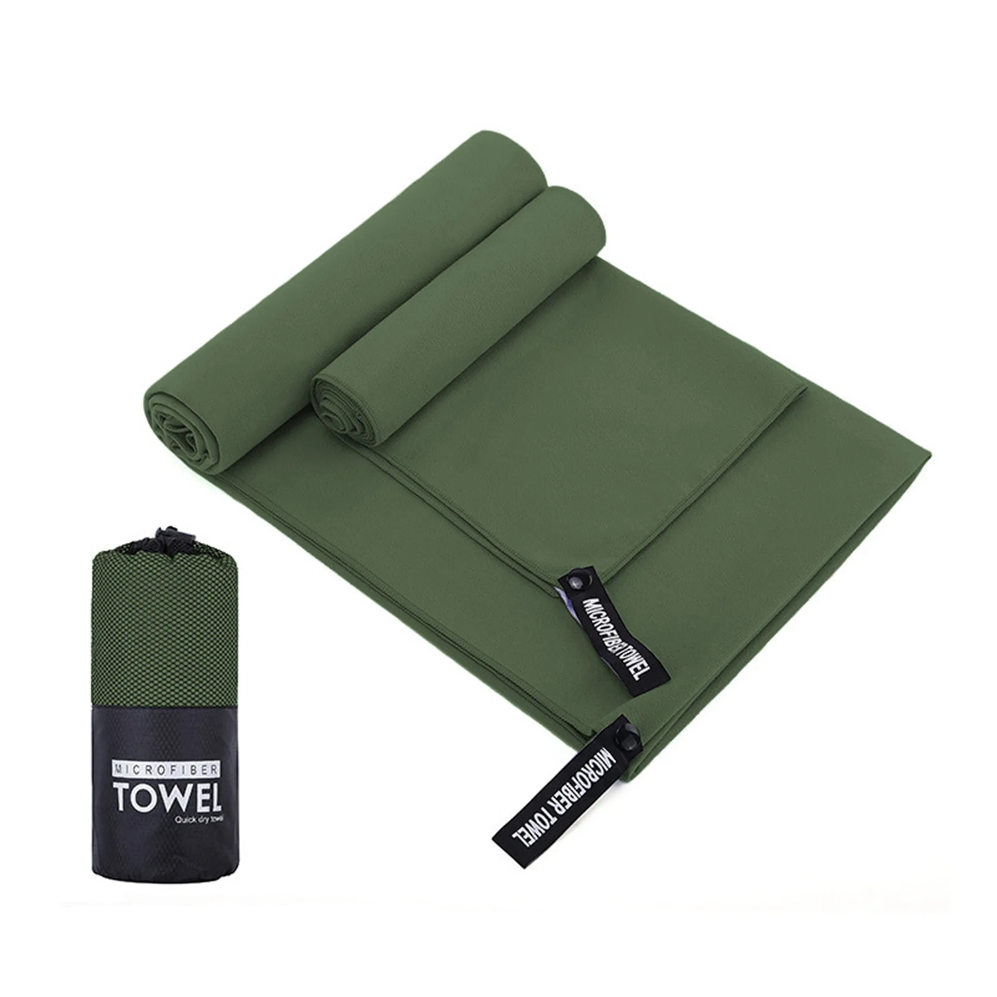 Quick Dry Sand Free Microfiber Towel with Travel Pouch 14