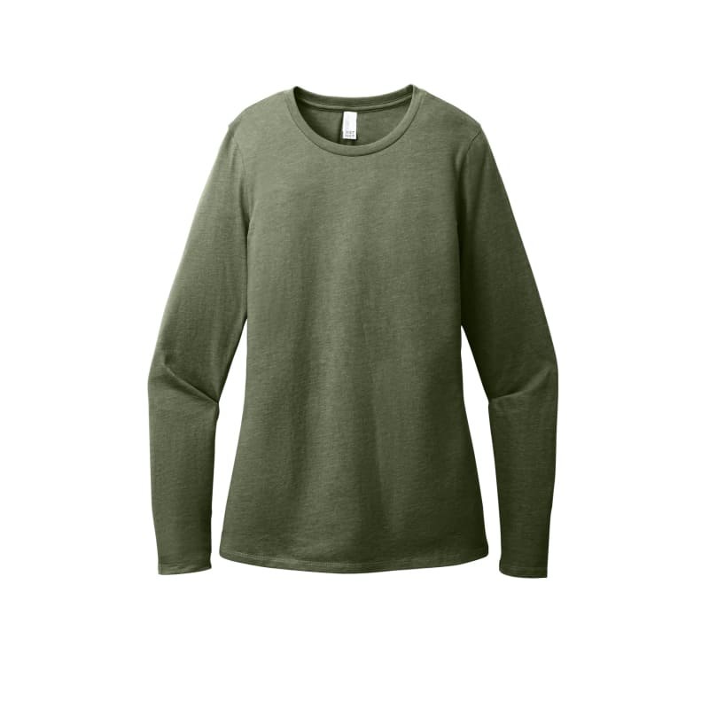 District Women's Perfect Blend CVC Long Sleeve Tee 29