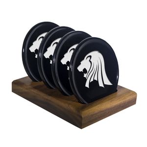 Mug Cover/ Coaster Set - Black 2