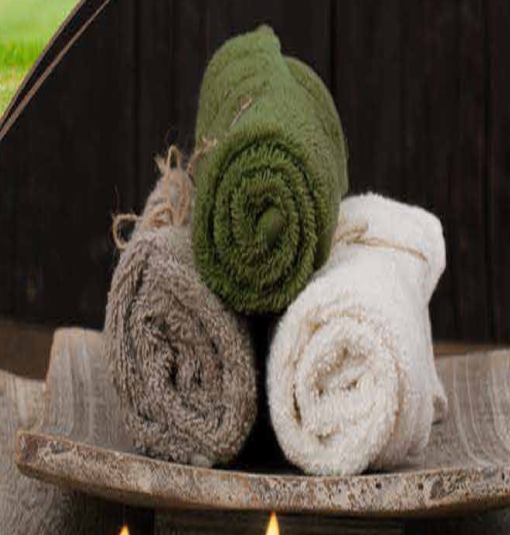 Burgundy Red Bleach Proof Salon & Spa Hand Towel 1