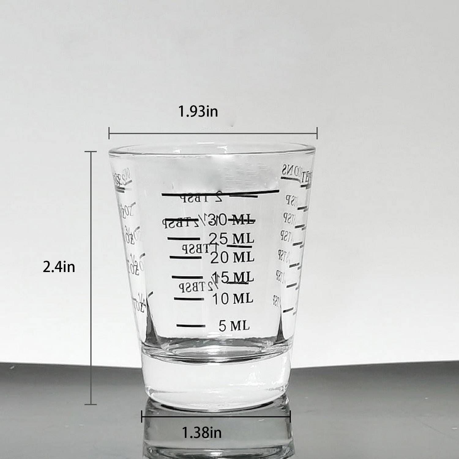 Ltalian Espresso Roasting With Graduated Ounce Glass Cup 5