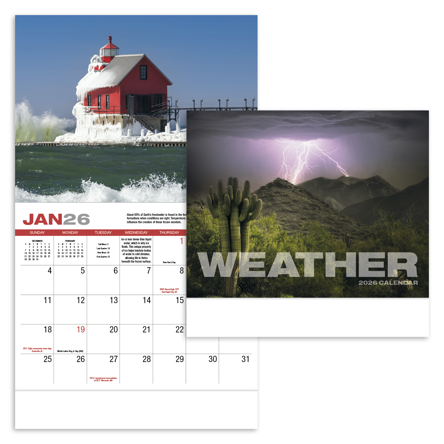 HotLine® Products Weather Almanac Appointment Calendar - Stapled 47