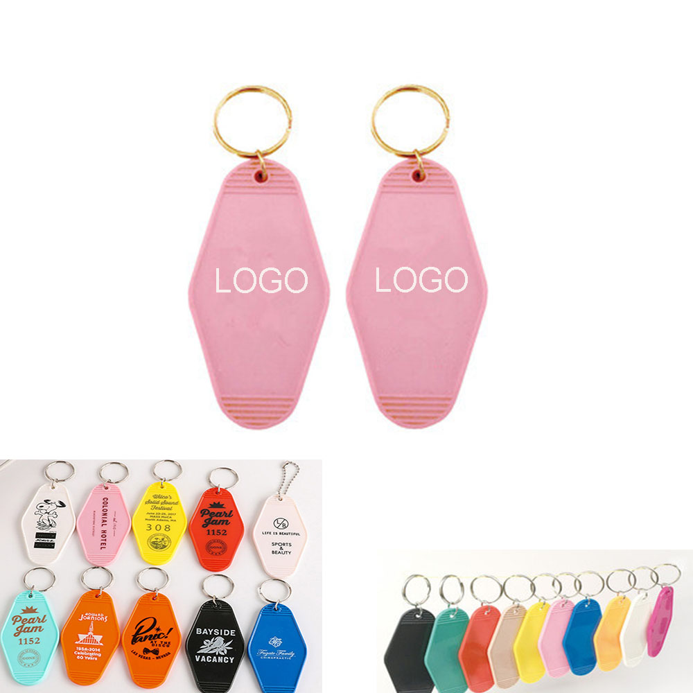 Plastic Vintage Hotel Key Tags 1