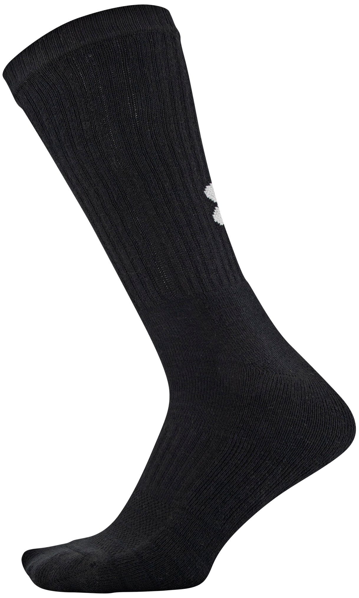Unisex UA Training Cotton Crew 6-Pack Socks, custom athletic wear with logo imprint 3