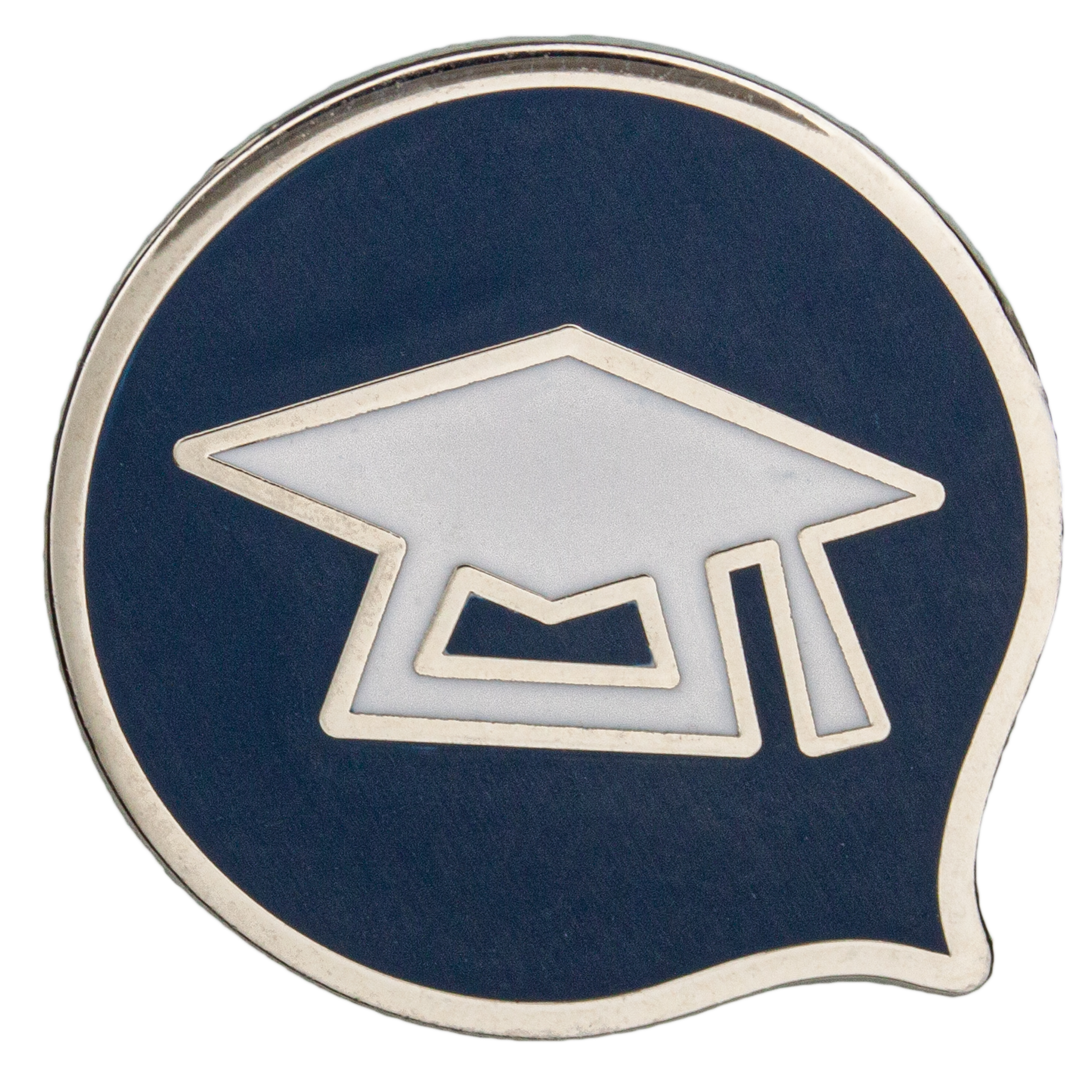 Custom Lapel Pins Die Struck Resin Hard Enamel (7/8") 1